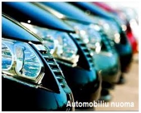 automobiliu nuoma vilniuje